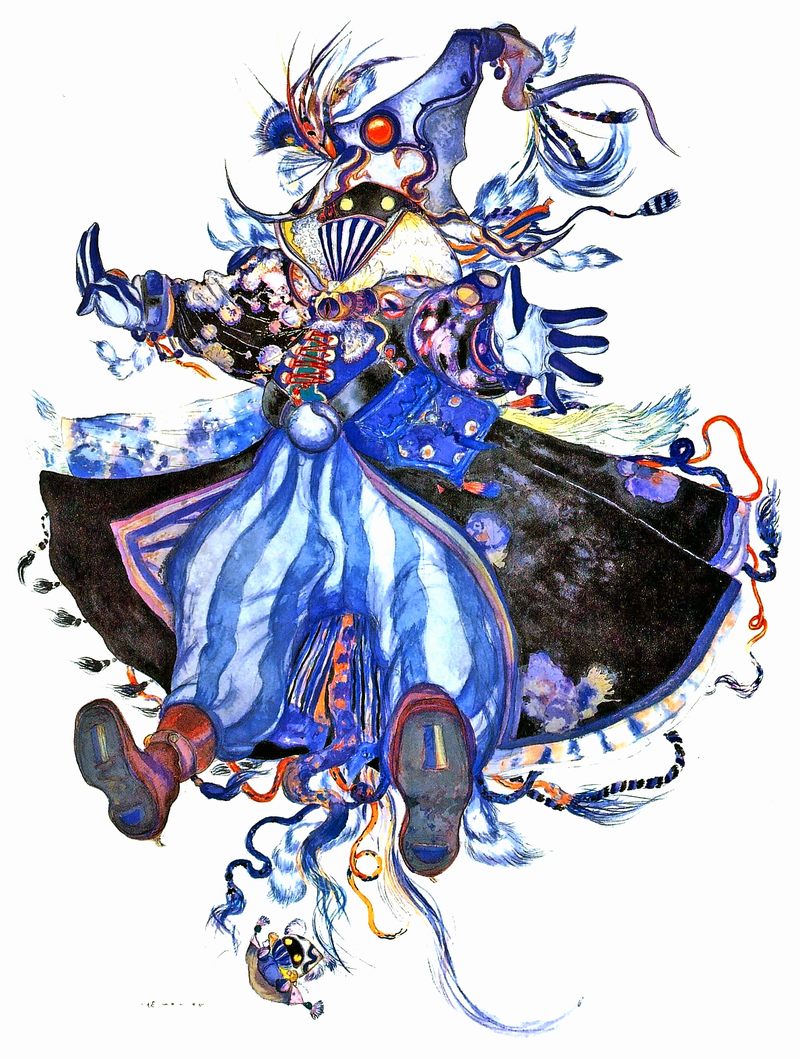 Illustration for article titled The Beautiful Final Fantasy Art of Yoshitaka Amano